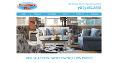 Desktop Screenshot of furnitureplusnc.com